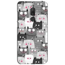 Чохли з Котиками для Meizu M6T, Meilan 6T (VPrint) (Мальовані котики)
