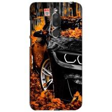 Чехлы с Машинами на Мейзу М6Т (VPrint) (Черная Машина)