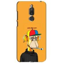 Чехлы с Обезьянами NFT для Meizu M6T, Meilan 6T (AlphaPrint) (Скучающая Обезьяна NFT)