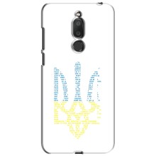 Чехлы для Meizu M6T, Meilan 6T  Укр. Символика (AlphaPrint) (Герб из букв)