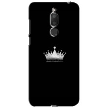 Чехол (Корона на чёрном фоне) для Мейзу М6Т – Белая корона