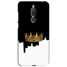 Чехол (Корона на чёрном фоне) для Мейзу М6Т – Золотая корона