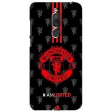Чехол Манчестер Юнайтед для Мейзу М6Т (AlphaPrint) (лого МЮ)