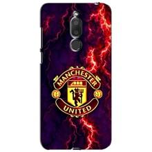 Чехол Манчестер Юнайтед для Мейзу М6Т (AlphaPrint) (огненный Манчестер)