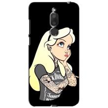 Чехол с печатью для Meizu M6T, Meilan 6T - (Мода) (AlphaPrint) (Девочка в тату)