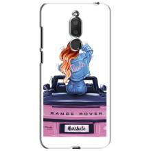 Чехол с печатью для Meizu M6T, Meilan 6T - (Мода) (AlphaPrint) (На машине)