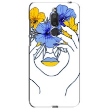 Чехол на Meizu M6T, Meilan 6T Украинский дизайн – Украинка на всю голову