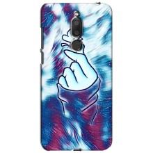Чохол з принтом для Meizu M6T, Meilan 6T (AlphaPrint - Знак сердечка)