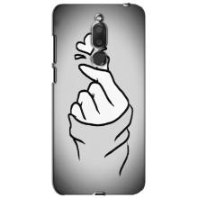 Чохол з принтом для Meizu M6T, Meilan 6T (AlphaPrint - Знак сердечка)