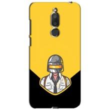 Чехол PUBG для Мейзу М6Т (AlphaPrint) (Пабг в шлеме)