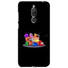 Чехол Амонг Ас для Meizu M6T, Meilan 6T (AlphaPrint) (Амонг-ас)