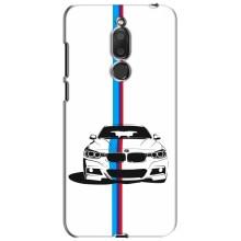 Чехол для Мейзу М6Т - с принтом БМВ (AlphaPrint) (Машина БМВ)