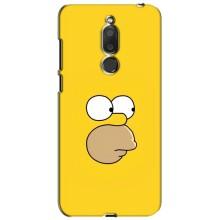 Чехол с Симпсонами для Meizu M6T, Meilan 6T (VPrint) (Гомер)