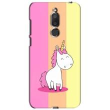 Чохол Unicorn на Meizu M6T, Meilan 6T (Яскравий Єдинорог)