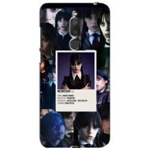 Чехлы Венсдей на Meizu M6T, Meilan 6T Уэнсдей (AlphaPrint) (коллаж Уэнздей)