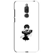 Чехлы Венсдей на Meizu M6T, Meilan 6T Уэнсдей (AlphaPrint) (танец Уэнздей)