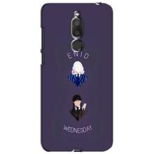 Чехлы Венсдей на Meizu M6T, Meilan 6T Уэнсдей (AlphaPrint) (Уэнздей и подруга)