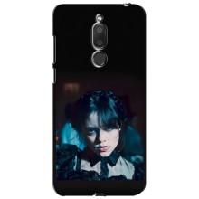 Чехлы Венсдей на Meizu M6T, Meilan 6T Уэнсдей (AlphaPrint) (взгляд Уэнздей)