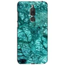 Мраморный чехол на Meizu M6T, Meilan 6T (VPrint) (Зеленый мрамор)