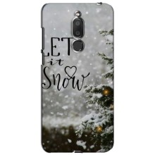 Новорічні, Святкові Чохли для Meizu M6T, Meilan 6T - 2024 год (Let it snow)