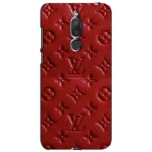 Текстурный Чехол Louis Vuitton для Мейзу М6Т – Красный ЛВ
