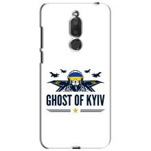 Защитные чехлы (Призрак Киева) для Meizu M6T, Meilan 6T (AlphaPrint) (GHOST of Kyiv)