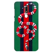 Чехлы ГУЧЧИ для Мейзу М8 Лайт (AlphaPrint) (Gucci змия)