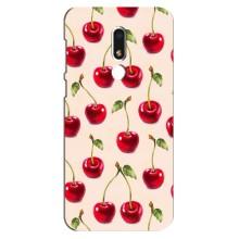 Чехлы с Фруктами для Meizu M8 Lite (VPrint) (Вишня)