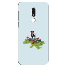 Чехлы с картинкой собаки Патрон для Meizu M8 Lite (AlphaPrint) (Сапер Пес)