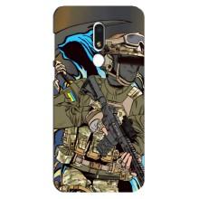 Чехлы с картинкой ЗСУ для Meizu M8 Lite (AlphaPrint) (Воин ВСУ)
