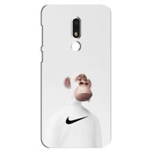 Чехлы с Обезьянами NFT для Meizu M8 Lite (AlphaPrint) (обезьяна NFT Nike)
