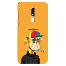 Чехлы с Обезьянами NFT для Meizu M8 Lite (AlphaPrint) (Скучающая Обезьяна NFT)