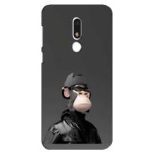 Чехлы с Обезьянами NFT для Meizu M8 Lite (AlphaPrint) (стильная обезьяна NFT)