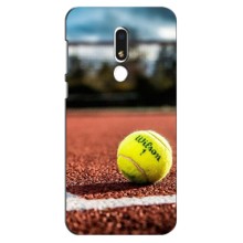 Чехлы с принтом Спортивная тематика для Meizu M8 Lite (Теннисный корт)
