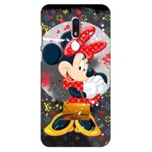 Чехол Disney Mouse Meizu M8 Lite (PREMIUMPrint) (Minni с бантиком)