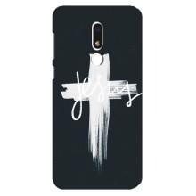 Чехол для Meizu M8 Lite (AlphaPrint) - (Христианские) (Иисус)