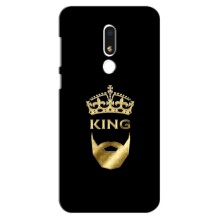 Чехол (Корона на чёрном фоне) для Мейзу М8 Лайт – KING