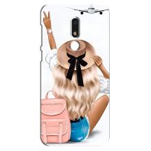 Чехол с печатью для Meizu M8 Lite - (Мода) (AlphaPrint) (Путешествие)