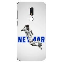 Чехол Неймар для Meizu M8 Lite (AlphaPrint) (Бразилец Неймар)