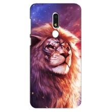 Чехол со Львом для Meizu M8 Lite (VPrint) (Красочный Лев)