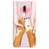 Чехол (ТПУ) Милые собачки для Meizu M8 Lite – Любовь к собакам