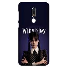 Чехлы Венсдей на Meizu M8 Lite Уэнсдей (AlphaPrint) (Wednesday)