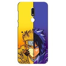 Купить Чехлы на телефон с принтом Anime для Мейзу М8 Лайт – Naruto Vs Sasuke