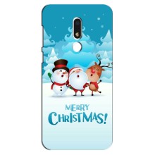 Рождественские Чехлы для Meizu M8 Lite (VPrint) (Merry Christmas)