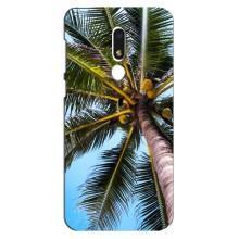 Силиконовый чехол с КАРТИНКАМИ лето для Meizu M8 Lite (AlphaPrint) (Пальма)
