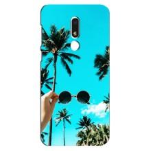 Силиконовый чехол с КАРТИНКАМИ лето для Meizu M8 Lite (AlphaPrint) (Взгляд лето)