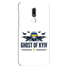 Защитные чехлы (Призрак Киева) для Meizu M8 Lite (AlphaPrint) (GHOST of Kyiv)