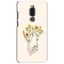 Чехлы для любимой на Мейзу Ноте 8 (VPrint) (Руки любви)