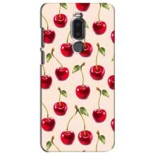 Чехлы с Фруктами для Meizu Note 8 (VPrint) (Вишня)