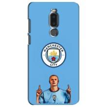 Чехлы с футболистом Ерлинг Холанд для Meizu Note 8 (AlphaPrint) (Холанд Манчестер Сити)